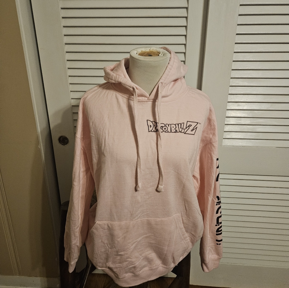 Dragonball Z Pink Hoodie Size Xl New